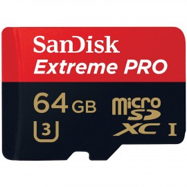 SanDisk Extreme Pro 64 GB Class 10 UHS-I 95 MBps Read MicroSD Memory Card